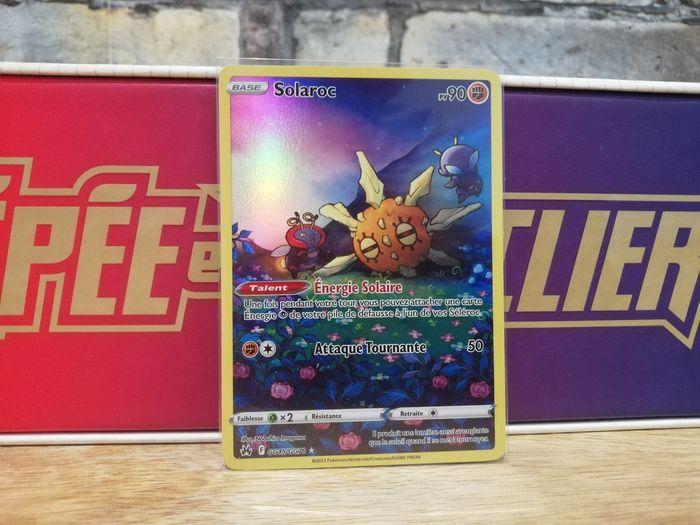 Carte Pokemon Solaroc GG Zénith Suprême - photo numéro 1