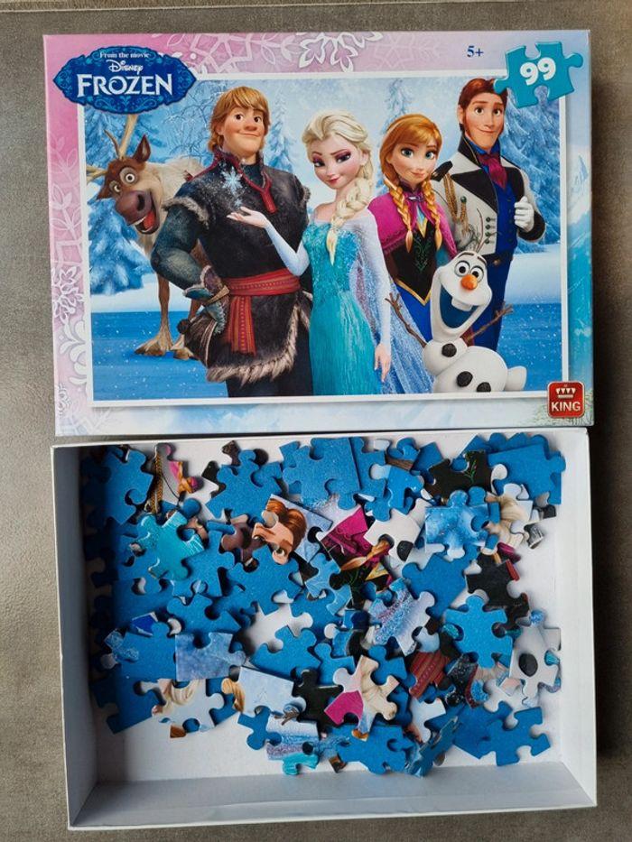 Puzzle reine des neiges 99 pièces - photo numéro 2