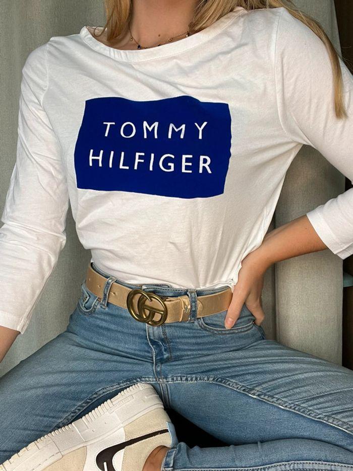 T-shirt manche longue Tommy Hilfiger ref - 1463 - photo numéro 2