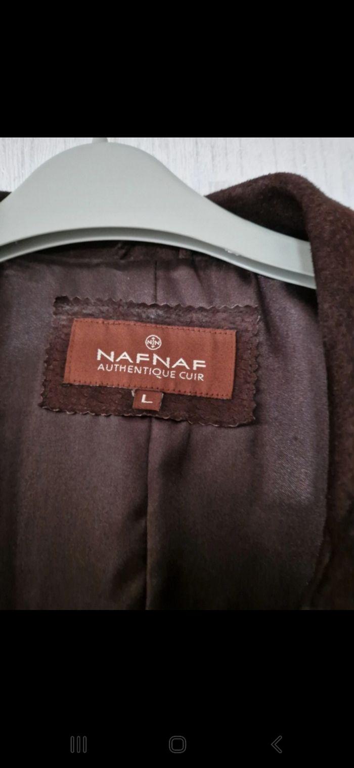 Manteau cuir NAFNAF - photo numéro 4