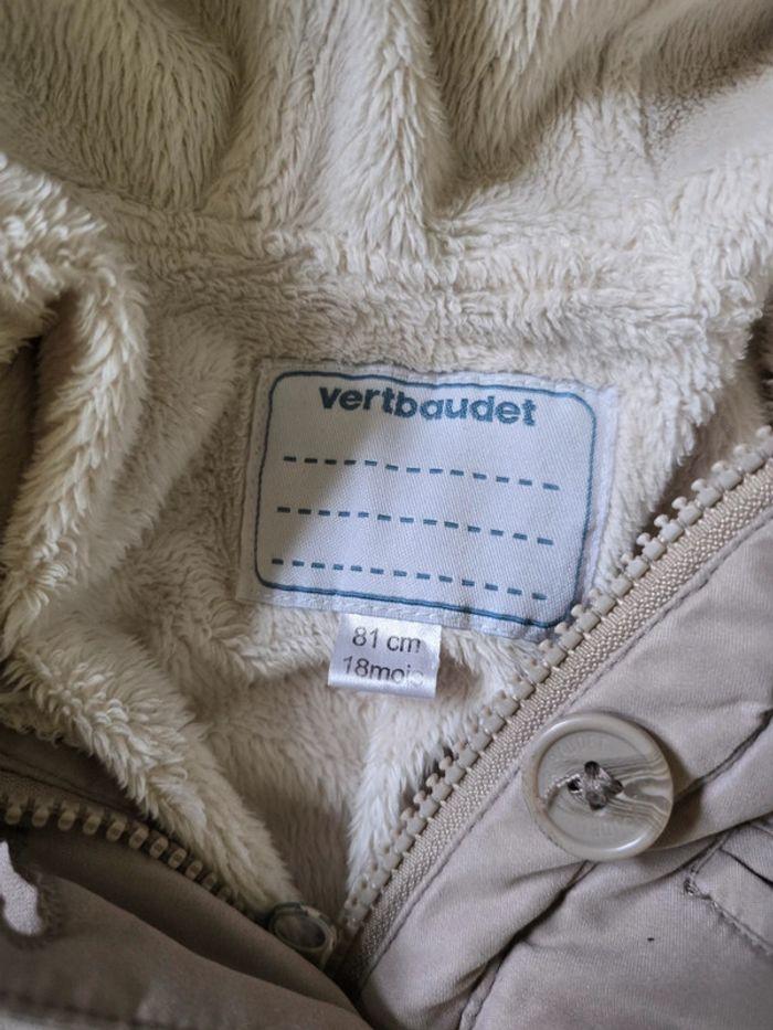 Veste / parka chaude vertbaudet 18 mois - photo numéro 2