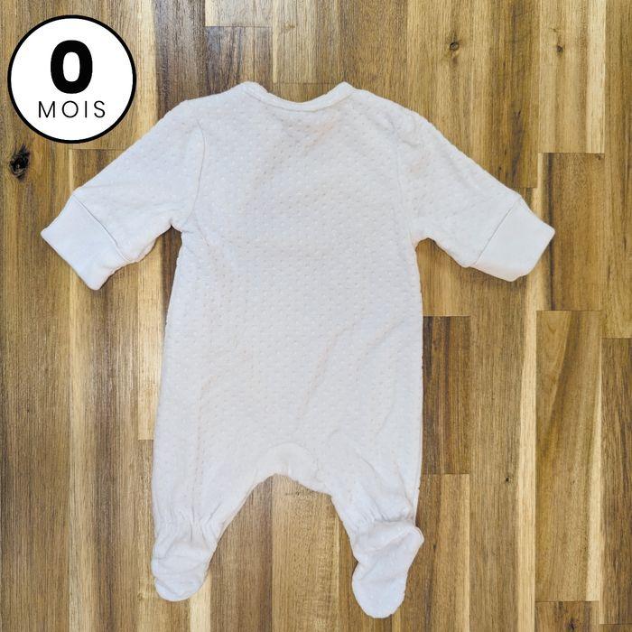 Lot pyjama + 2 body blanc - Taille naissance / 0 mois - neuf - photo numéro 3