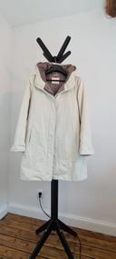 Parka Max Mara blanc cassé/ crème