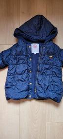 Manteau hiver bleu