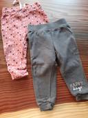 Lot de 2 pantalons jogging