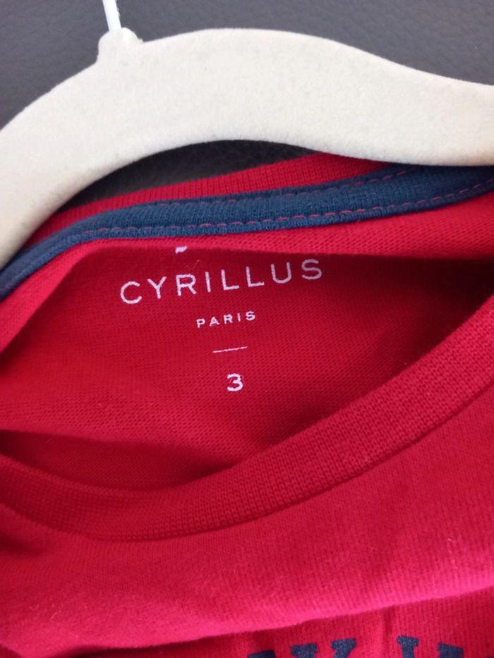 T-shirt taille 3 ans marque Cyrillus - photo numéro 3