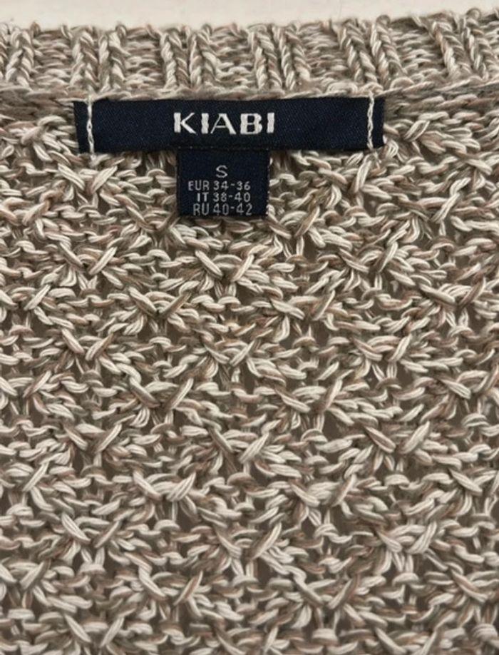 Pull beige Kiabi taille S - photo numéro 2