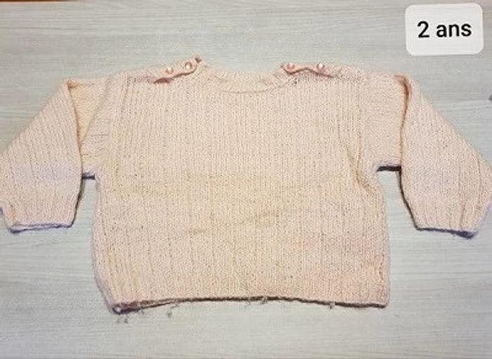 Pull en laine 2 ans