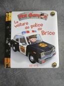 Livre bébé "La voiture de police de Brice" - Ptit Garçon