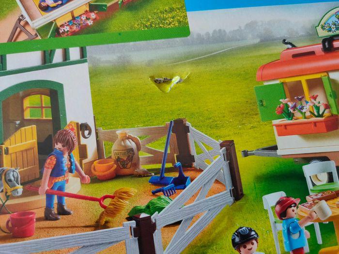 Playmobil Country - Box de poneys et roulotte - 70510 - photo numéro 3