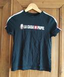 Tee shirt la casa de papel taille 12 ans