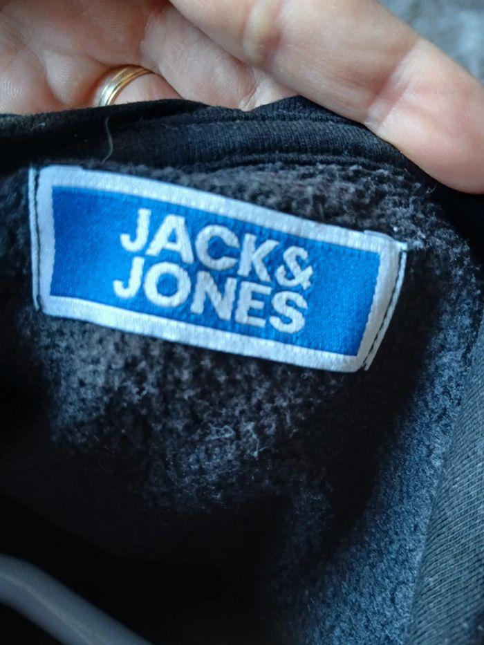 Sweat à capuche garçon Jack&Jones taille 152 - photo numéro 4