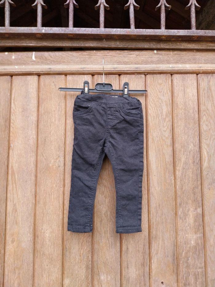 Pantalon noir bebe garçon gémo 18 mois - photo numéro 1