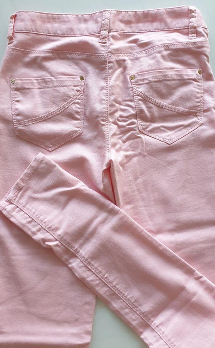 Pantalon toile rose - photo numéro 2