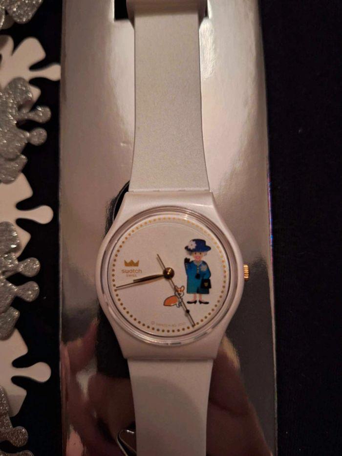 Montre Swatch Reine d'Angleterre Elizabeth II Édition limité - photo numéro 3