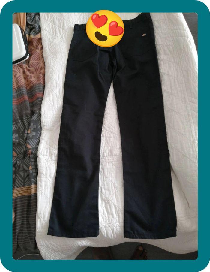 Pantalon noir slim dickies taille 46 hauteur 112 - photo numéro 5