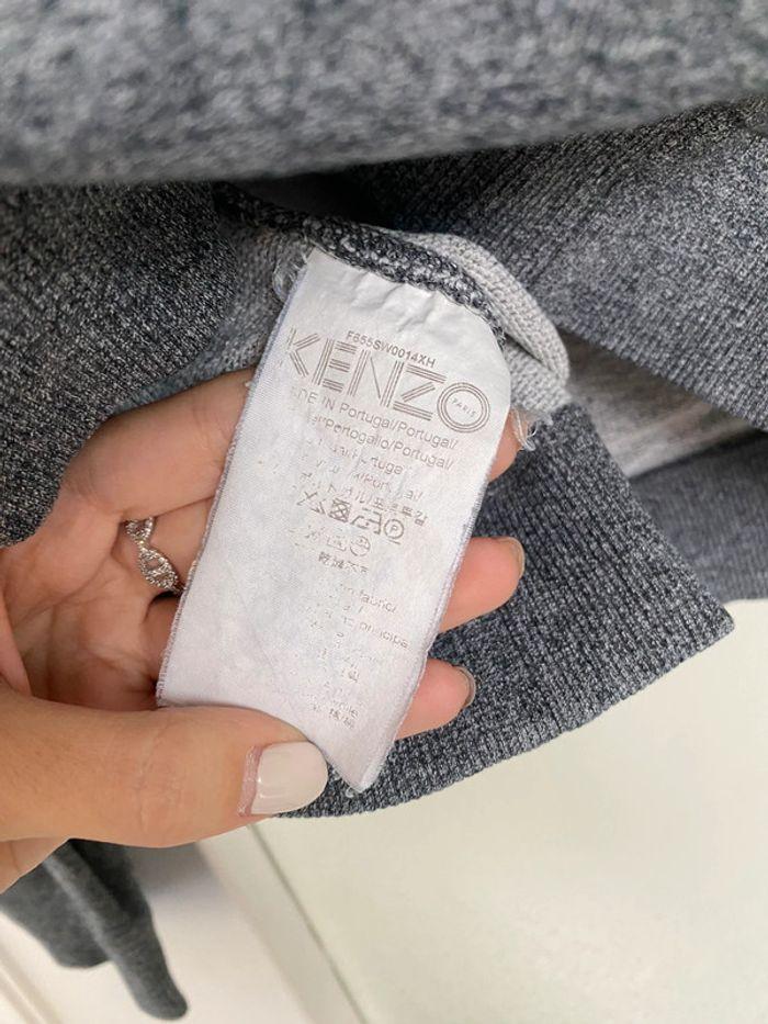 Pull Kenzo gris - photo numéro 4