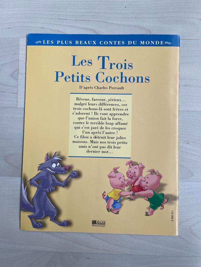 Cd + livre Les Trois Petits Cochons par Marlène Jobert - photo numéro 3