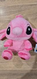 Peluche stitch rose 15 cm neuve