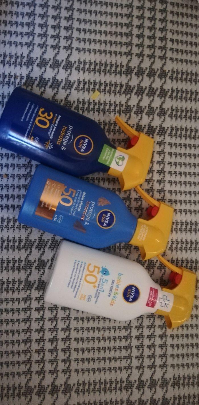 Crpem  solaire Nivea  pour bebe et adult - photo numéro 2