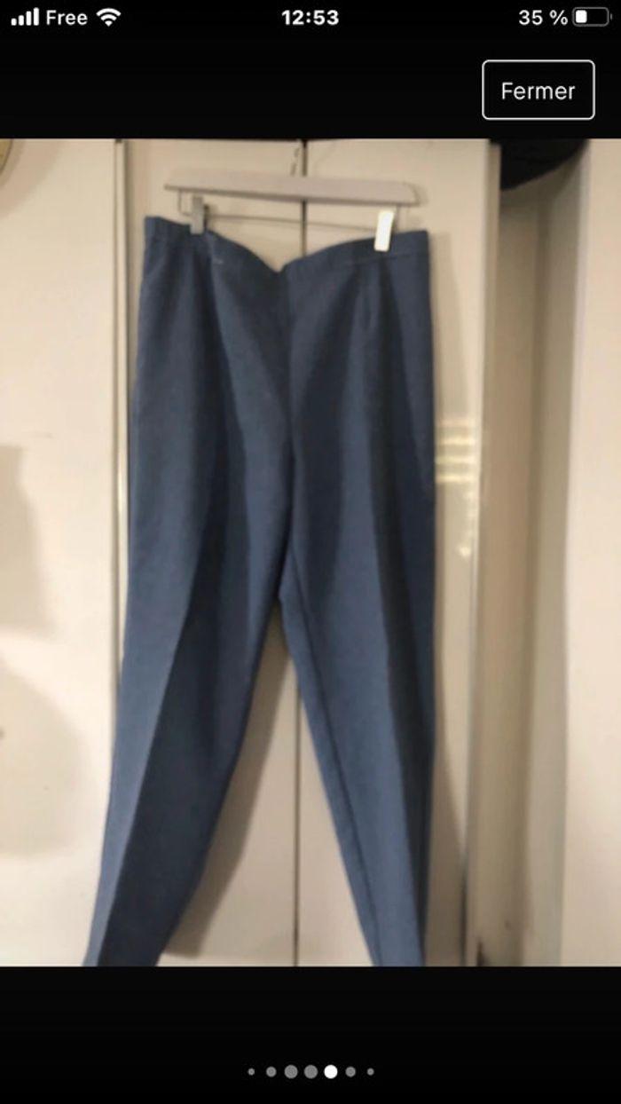 Pantalon tailleur qualité. 46/48 - photo numéro 1