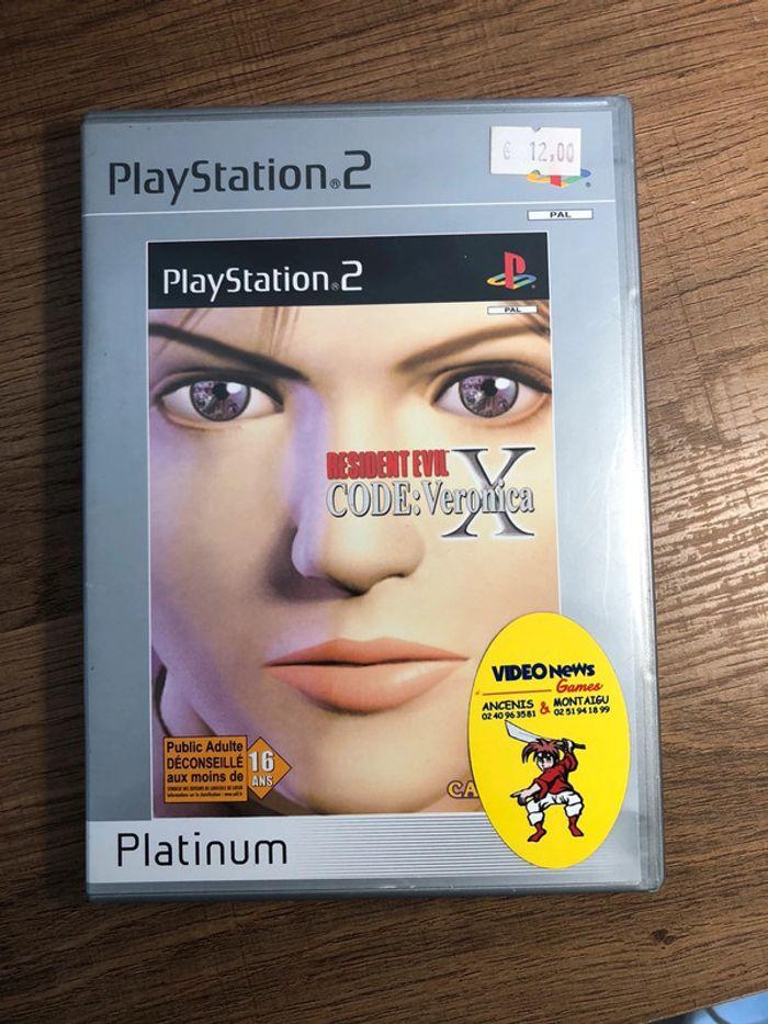 Jeux Sony PlayStation 2 PS2 résident evil X code veronica complet - photo numéro 1