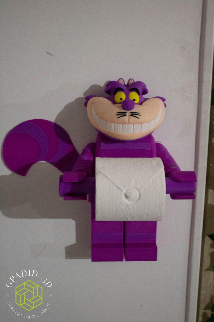 Dévidoir de papier toilette ou simple décoration murale dans un style Lego disney - photo numéro 3