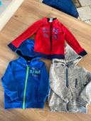 Lot de 3 vestes