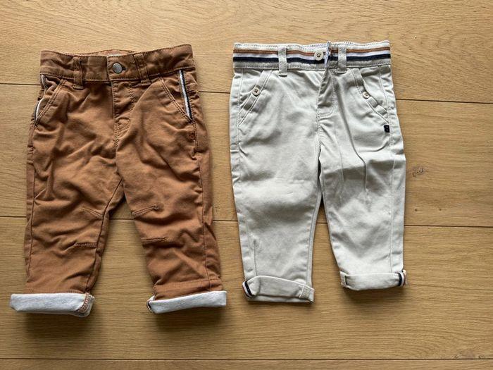 Lot de pantalon chino bébé garçon - Okaidi - photo numéro 1