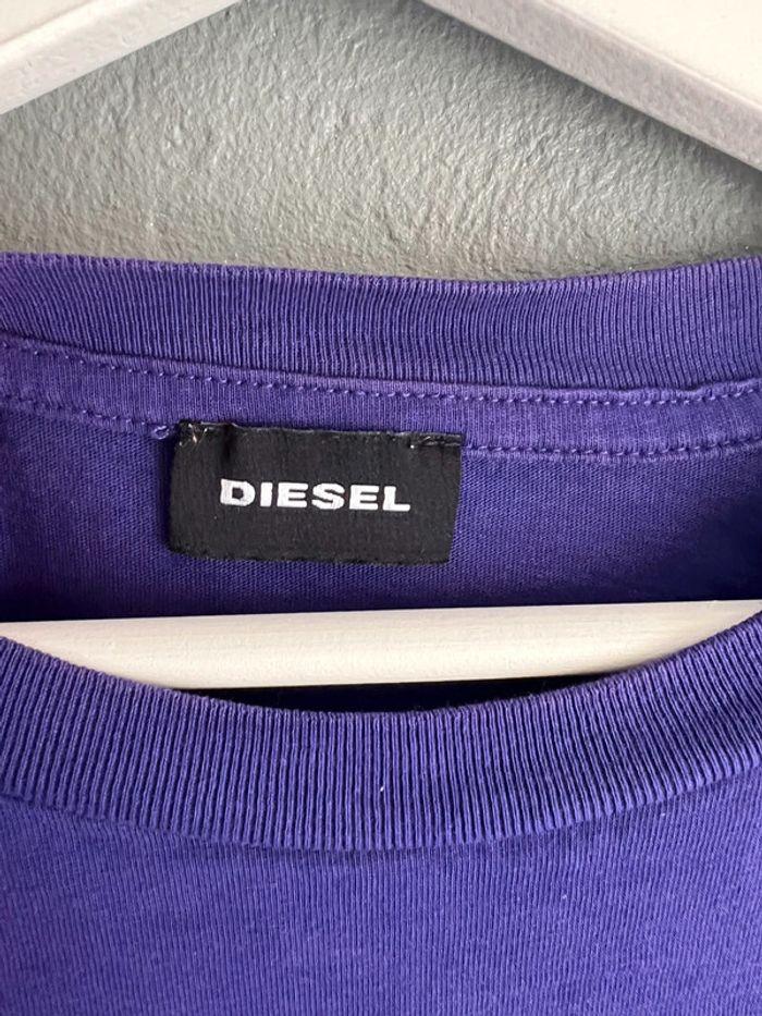 T-shirt Diesel Violet - photo numéro 6