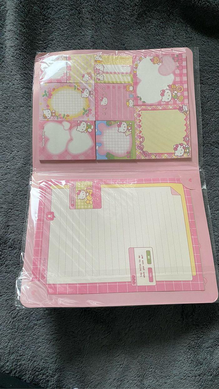 Autocollant cahier hello kitty - photo numéro 3