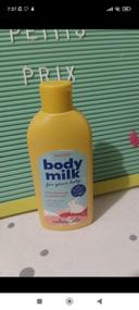 Lait corporel pour bébé x 5