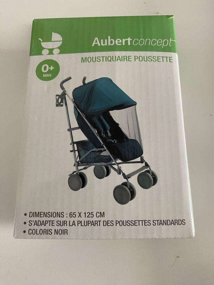 Moustiquaire poussette Aubert concept standard neuf