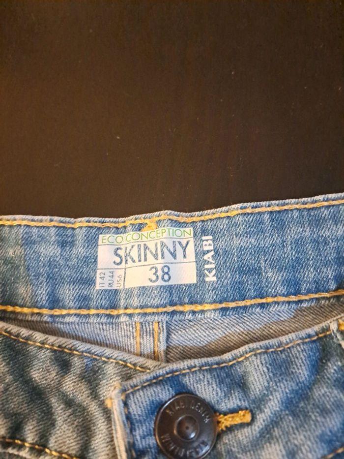 Jean skinny taille 38 kiabi - photo numéro 2