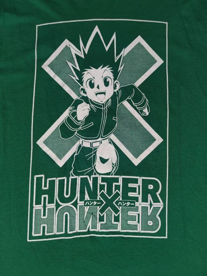 T-shirt Gon Freecss Licence Hunter x Hunter Vintage Vert Taille 2XL Homme - photo numéro 2