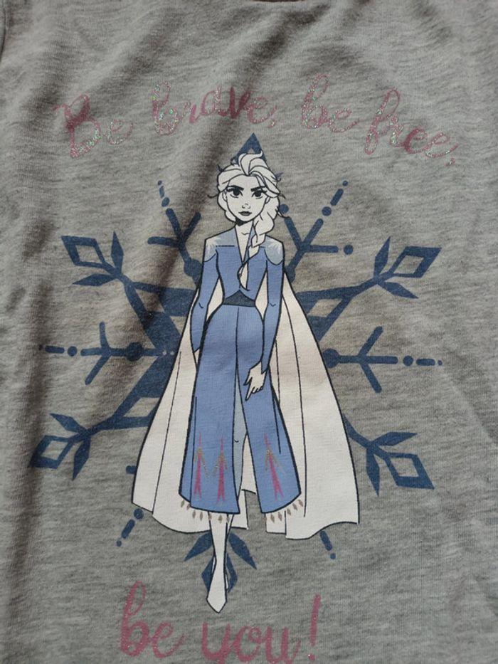 T-shirt la reine des neiges 3 ans - photo numéro 2