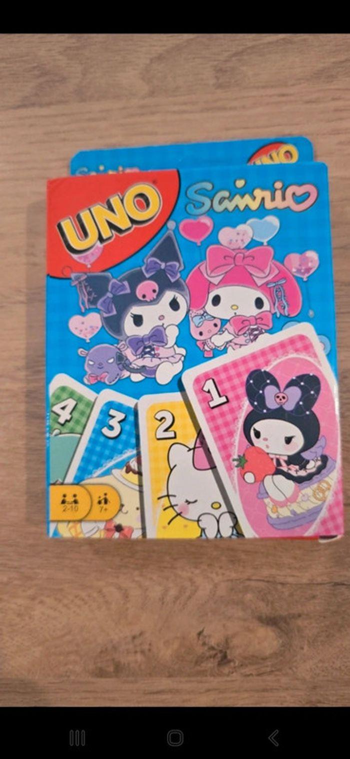 Uno Hello Kitty SANRIO neuf - photo numéro 1