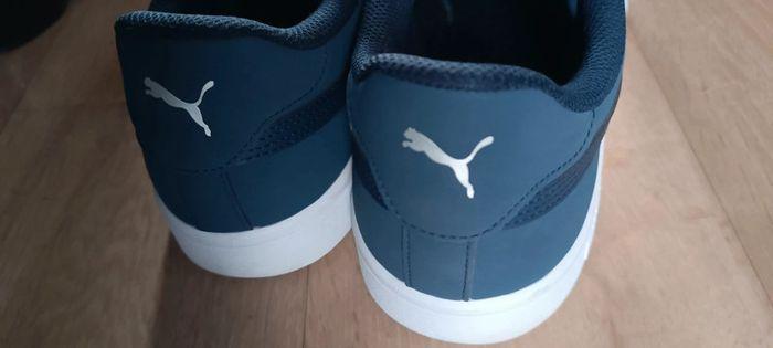 Baskets bleues puma smash - photo numéro 3