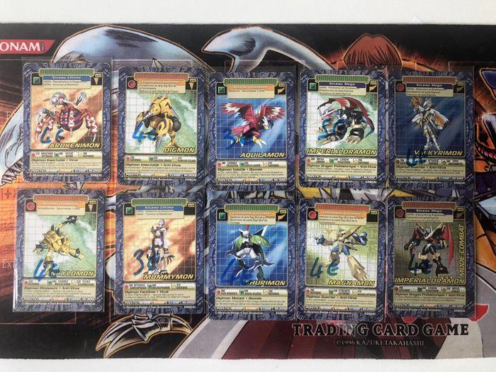 Cartes digimon bandai 1999 - photo numéro 1