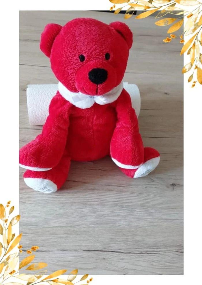 Joli petit ours en peluche 25 cm - photo numéro 2