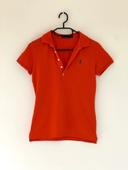 Polo cintré orange Ralph Lauren femme taille S