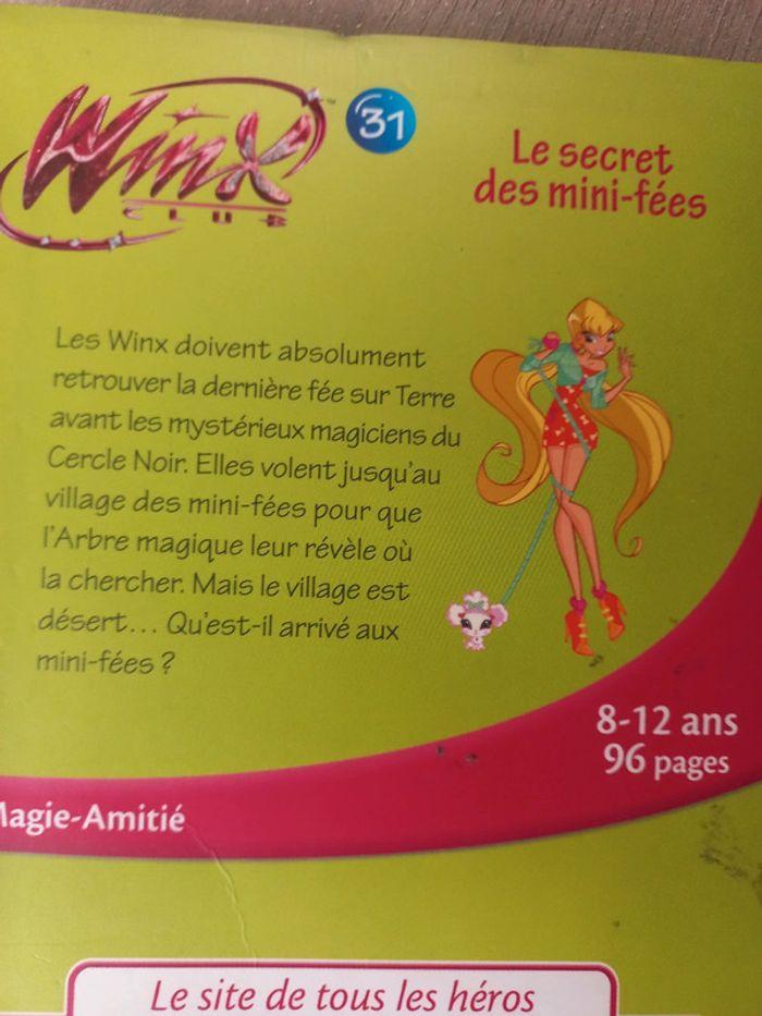 Lot 4 livres Winx club - photo numéro 2