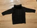 Vend pull noir col roulé taille 3 ans