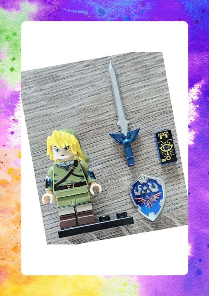 Minifigurine The Legend of Zelda - Link Majora's Mask (compatible Lego) - photo numéro 3