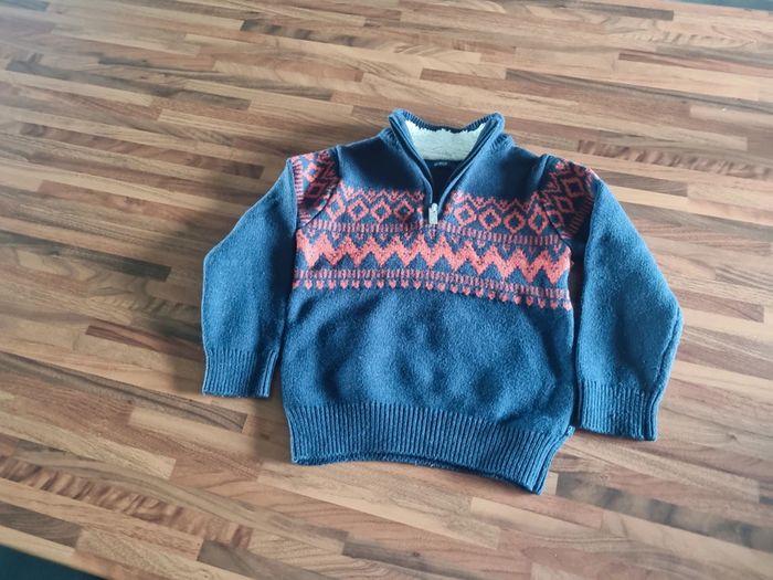 Pull col zippée 5 ans - photo numéro 1