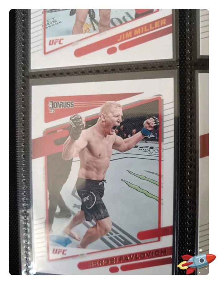 Lot 15 cartes UFC Donruss - photo numéro 9