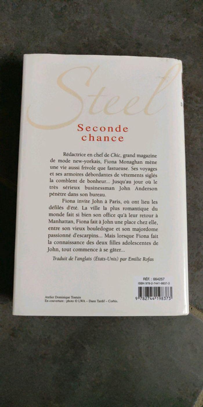 Seconde chance - Danielle Steel - photo numéro 2