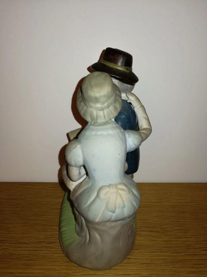 Figurine "couple de vieux" Vintage - photo numéro 6