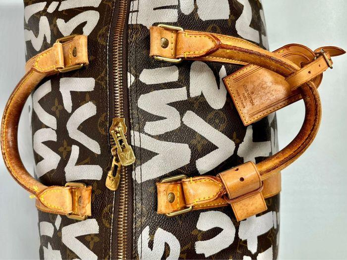 Louis Vuitton Vintage Édition Limitée Graffiti Keepall 50 - photo numéro 14