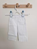 Pantalon bébé fille Blanc 6 mois 67 cm Petit Bateau